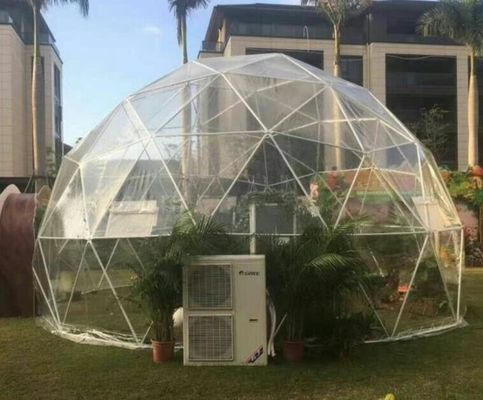 Chiare tende sottoposte agli UV del partito della cupola della tenda di nozze della cupola geodetica della mezza sfera della tenda di campeggio