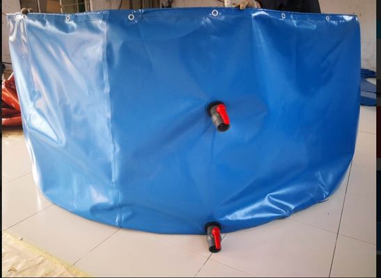 Il PVC pieghevole di forma rotonda ha ricoperto la tela cerata del materiale del carro armato dello stagno di pesce copre il carro armato di pesce pieghevole