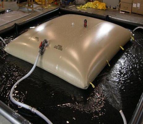Serbatoi di acqua portatili della tela cerata del PVC della raccolta 500L della pioggia del serbatoio di acqua del carro armato flessibile di ritenzione di acqua