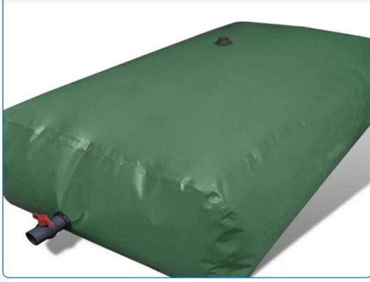 serbatoi di acqua portatili del PVC 4500L del cuscino di stoccaggio del serbatoio di acqua pieghevole della tela cerata utilizzati per immagazzinare