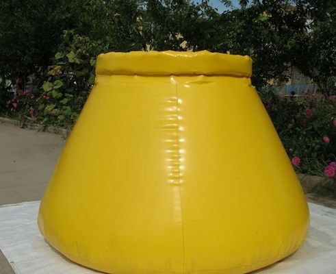 la cipolla 5500L modella il carro armato portatile della ritenzione di acqua dei serbatoi di acqua del serbatoio dell'acqua della tela cerata del PVC TPU