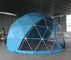 Tenda antivento impermeabile su misura della cupola geodetica del bene mobile con la tenda di campeggio della cupola della struttura d'acciaio