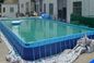 SGS struttura del metallo della piscina del PVC di 10m X di 10m per estate gonfiabile