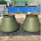 Serbatoio militare dell'acqua della tela cerata 5000L del serbatoio di acqua di verde ad alta frequenza dell'esercito