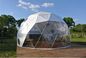 Tende del partito della cupola della coperta di tela del PVC della tenda della cupola del diametro 6M Half Sphere Geodesic