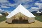 Tela cerata ignifuga di lusso Safari Tent Waterproof Canvas Fabric di Glamping Yurt Bell