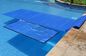 Copertura solare dello stagno di 100um 200um della piscina della copertura di colore del PE della coperta blu solare UV anti- della bolla