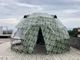 Tenda di campeggio UV all'aperto della cupola di resistenza dell'acciaio 5M Geodesic Dome Tent dell'hotel del cammuffamento