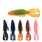 Richiami da pesca morbidi del verme bionico del silicone del gamberetto 12 colori 8CM 4.5g 10PCS/Bag