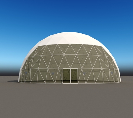 Tenda d'acciaio 20M Diameter della cupola geodetica del partito di evento di mostra