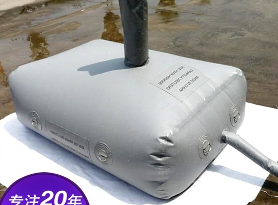 2000 litri Combate incendi PVC Tarpaulin Serbatoio di immagazzinamento dell'acqua Long pipe Design resistenza alla siccità
