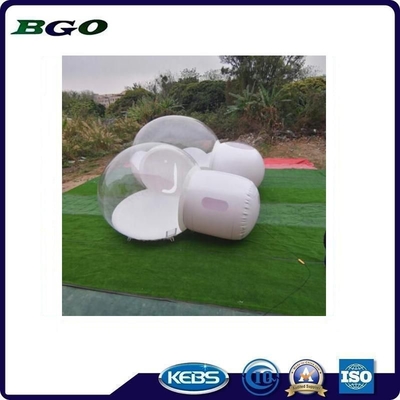 Struttura a doppio strato Tenda a bolla trasparente e resistente Tipo di plastica colorata Per avventure all'aperto