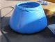 carro armato flessibile 2500L intorno al serbatoio di acqua resistente alla siccità di forma della cipolla del serbatoio di acqua della tela cerata