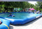 8M*6M Inflatable Swimming Pool con la tela cerata a prova di fuoco del PVC per il materiale della piscina della famiglia