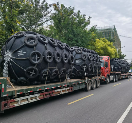 Fenders per barche di gomma di tipo Yokohama Fender per sottomarini di difesa pneumatica