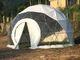 tenda di 5M Luxury Geodesic Dome con i tubi d'acciaio e le tende del partito della cupola della copertura trasparente