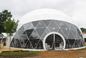 tenda di 5M Luxury Geodesic Dome con i tubi d'acciaio e le tende del partito della cupola della copertura trasparente