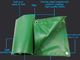 copertura stabilizzata UV impermeabile B1 del camion del PVC 650gsm ignifuga nel colore verde