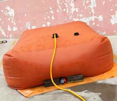 Serbatoi portatili in PVC per l'acqua resistenti alla siccità e sacchetto di emergenza per il fuoco