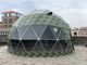 Tenda di campeggio UV all'aperto della cupola di resistenza dell'acciaio 5M Geodesic Dome Tent dell'hotel del cammuffamento