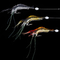 La pesca morbida di notte dell'esca del gamberetto attira la simulazione 6g di 9cm con il gancio