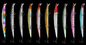 10 colori 18CM/23.80g 2# aggancia il grande pesce persico dei ciprinidi, Crucian, esca di pesca di plastica di culter alburnus