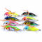 8 colori 4.5CM/3g 10# aggancia i richiami di plastica duri dei ciprinidi dell'esca di pesca