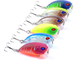 6 colori 5.1CM/7.2g 8#Hooks 3D osserva il richiamo duro di plastica dell'esca 0.30m-0.9M Floating Crank Fishing