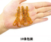 La pesca di Crystal Soft Shrimp Worm Bait attira 6 colori 5.5CM 1.4g 10PCS/Bag