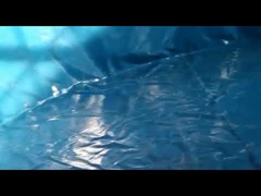 Serbatoio per pesci in bambusa in PVC con rete metallica